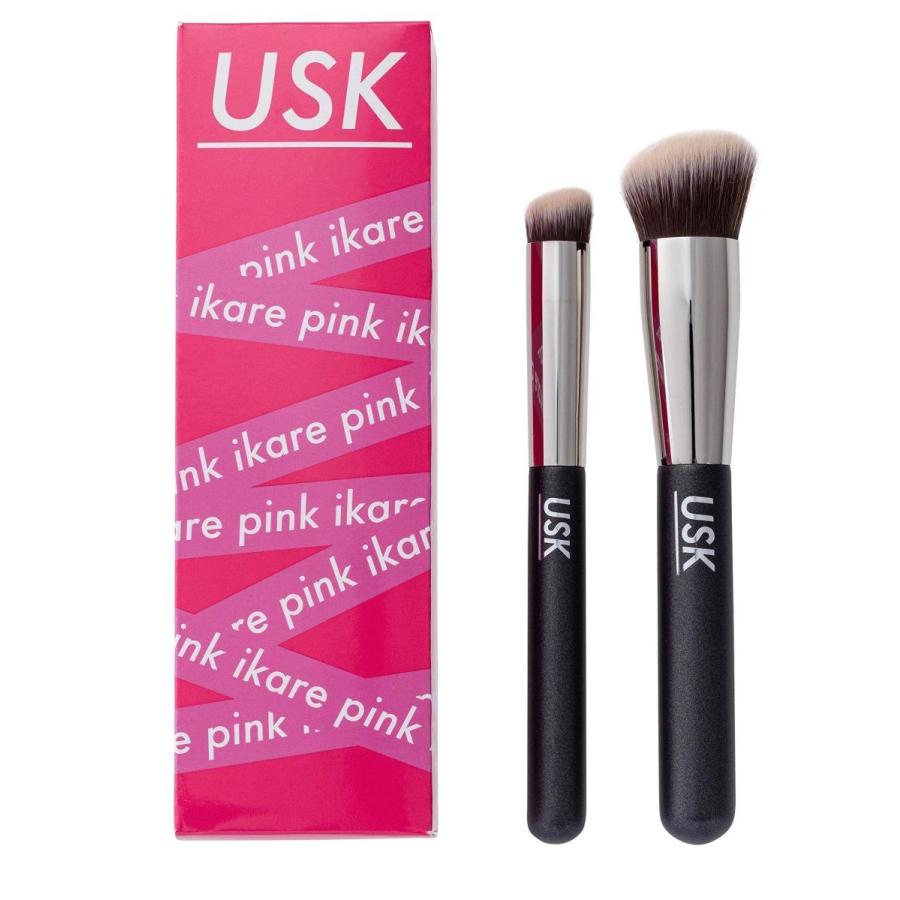 Usk ファンデーションブラシ 二本で全方位無敵のファンデーション コンシーラーブラシセット メイクアップアーティスト ゆうすけ 日本製 メイクブラシ 化 B081gy9tlq エスショップ大阪三国店 通販 Yahoo ショッピング