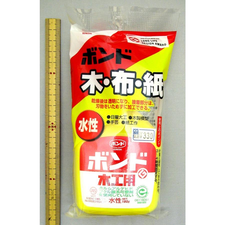 ボンド 木工用 180g 水性 ボンド 木工用 180g（ボトル） | コニシ株式会社