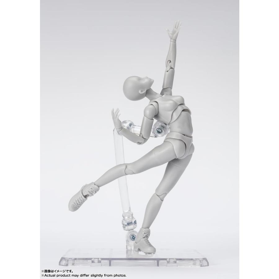 ［新品］S.H.Figuarts S.H.フィギュアーツ ボディちゃん -スポーツ- Edition DX SET (Gray Color Ver.)｜mark-net｜02