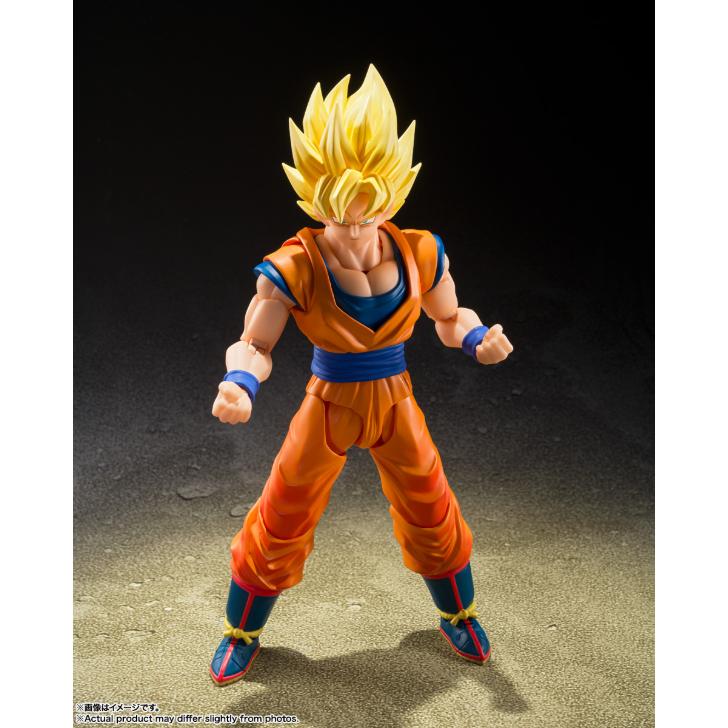 ドラゴンボール 超サイヤ人 孫悟空 フィギュア 新品未組立 完成品 FIG]超サイヤ人 孫悟空 ドラゴンボールZ 組立式アクションポーズ