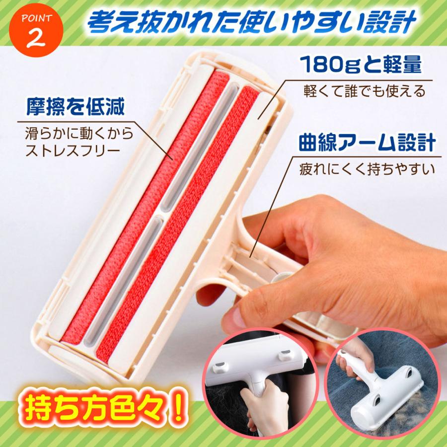 ペット 用品 ペットブラシ 抜け毛 取り カーペット クリーナー ローラー 猫 犬 クリーナー コロコロ 絨毯 服 | ブランド登録なし | 10