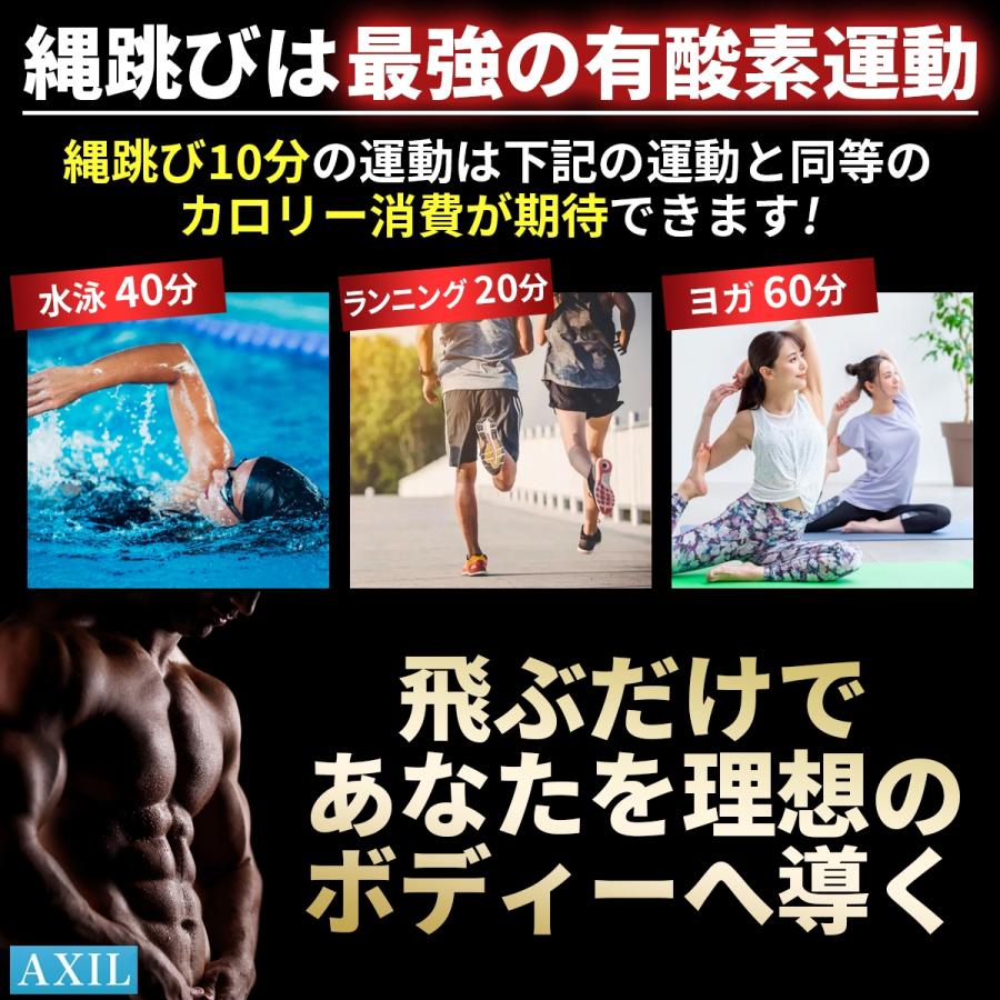縄跳び トレーニング 用 なわとび ダイエット 効果 フィットネス 絡まない 脂肪 燃焼 減量 | ブランド登録なし | 14