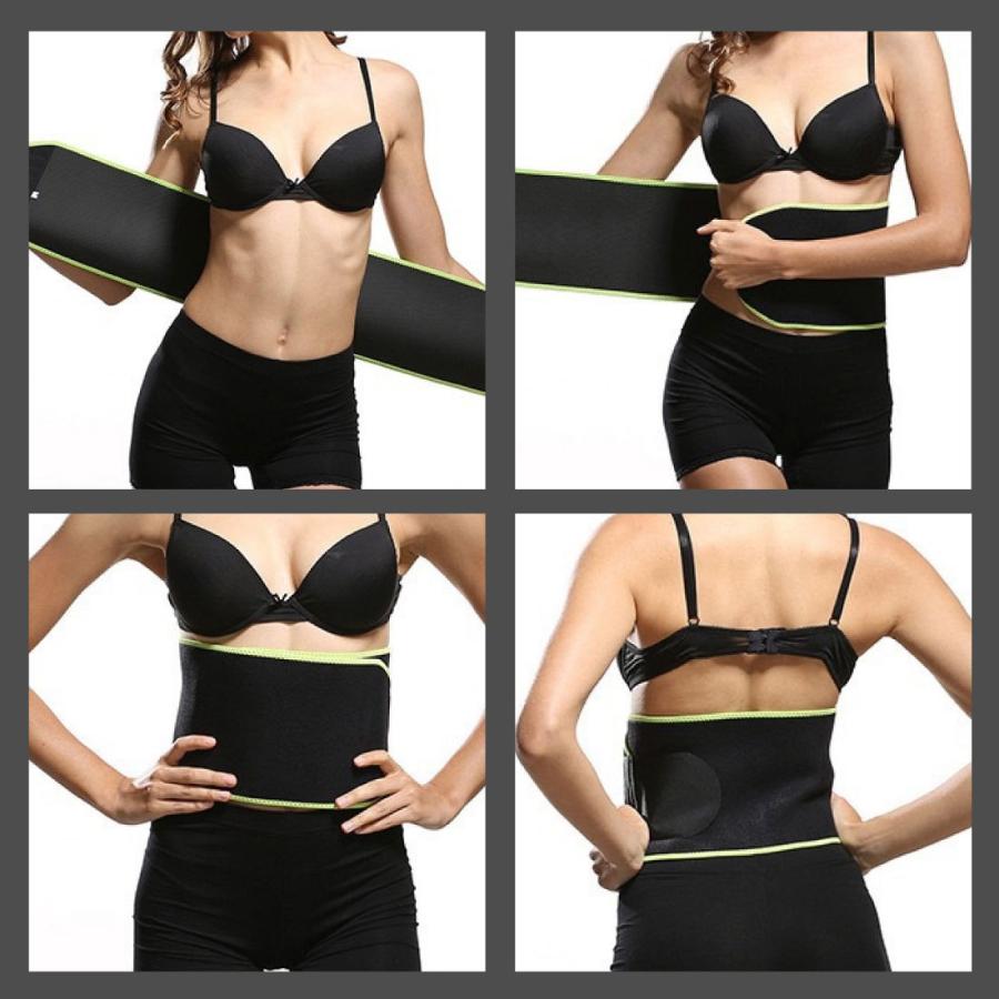 ダイエット サウナ ベルト 発汗  加圧 腹圧 効果 幅広 お腹 エクササイズ ウェスト シェイプアップ トリマー 腹筋 くびれ トレーニング 減量 メンズ レディース | ブランド登録なし | 14