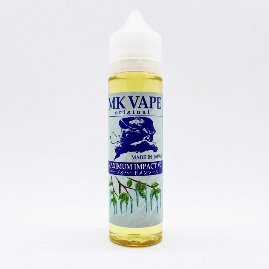 MK VAPE Original（エムケーベイプオリジナル） 60ml リキッド 国産 電子タバコ (MAXIMUM IMPACT V2 （マキシマムインパクトV2）) | 