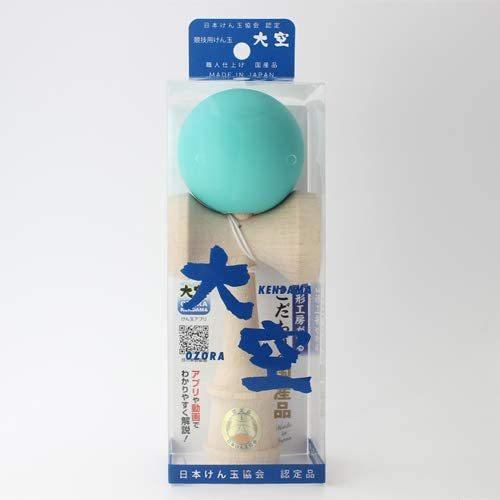 けん玉 日本けん玉協会認定 競技用けん玉 大空 マット塗装 単色 ターコイズブルー |  | 02