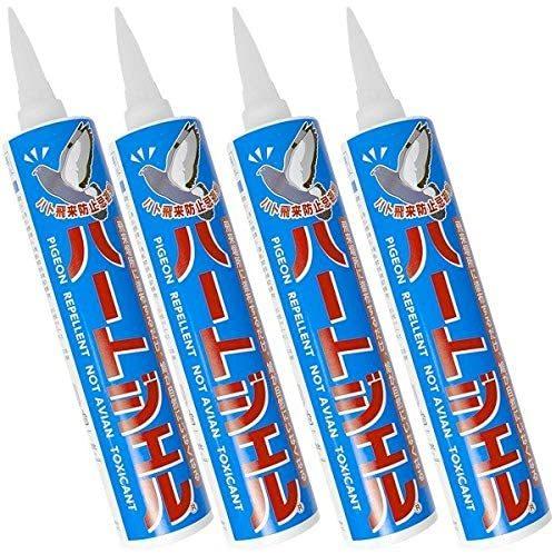 ハト飛来防止用忌避剤 ハートジェル カートリッジタイプ 285g ４本セット 【施工目安：約20ｍ分】 | 