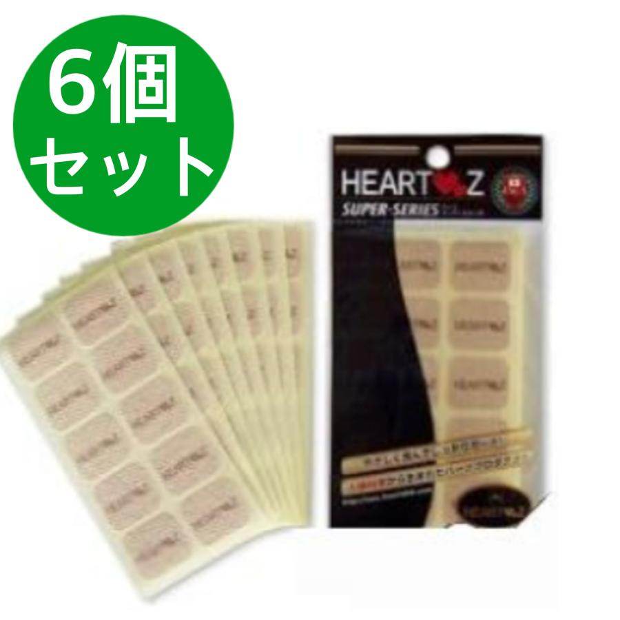 HEARTZ ハーツ スーパーシール レギュラータイプ 80枚入(8シート)【6個