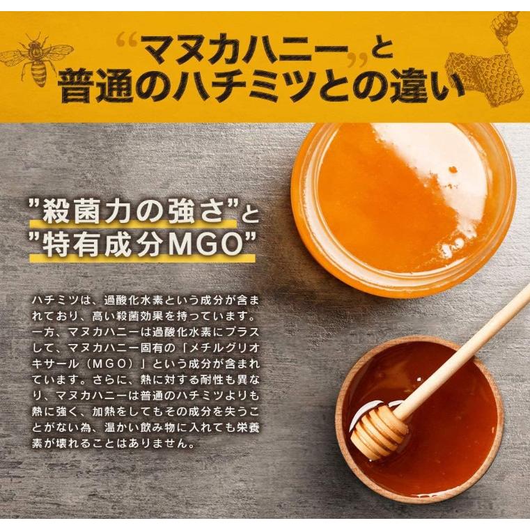 マヌカハニー MGO585+ 250g plusHONEY はちみつ マヌカ蜂蜜 ニュージーランド産 |  | 03