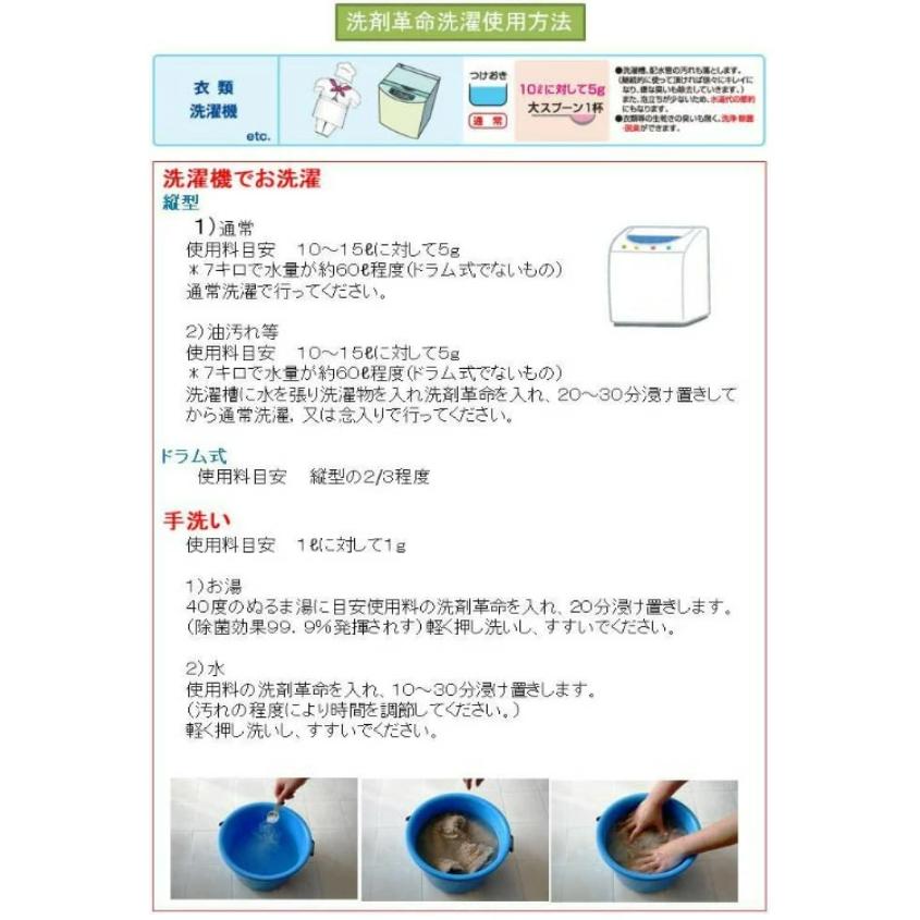 洗剤革命 SUPER洗剤革命II 300g |  | 07