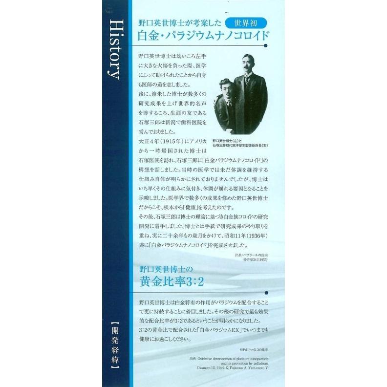 野口英世の白金パラジウムEX 30粒 株式会社東洋厚生製薬所 【品番：3004】 |  | 04