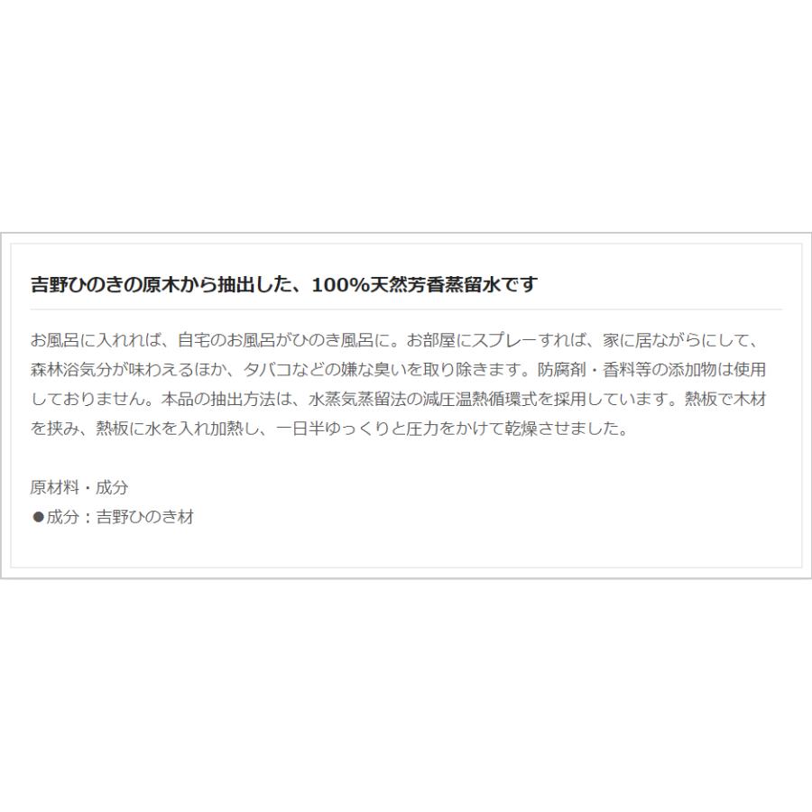 喜多製材所 ひのき樹液水 1L |  | 01