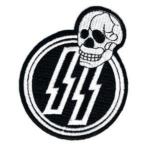 スカルワッペン ドクロ+SS | 