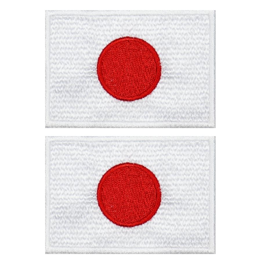 アイロン接着 JAPAN ワッペン 野球 サッカー 柔道 空手 スポーツ 自衛隊 刺繍 日本代表 日の丸 日本国旗 S 2枚セット 日本代表 エンブレム |  | 01