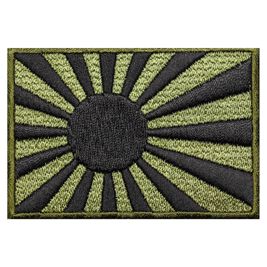 日本製 ミリタリー サバゲー 自衛隊 刺繍 ワッペン 海軍旗 M OD 国旗 軍旗 旭日旗 アイロン接着 おしゃれ オリジナル ブランド WappenCook |  | 01