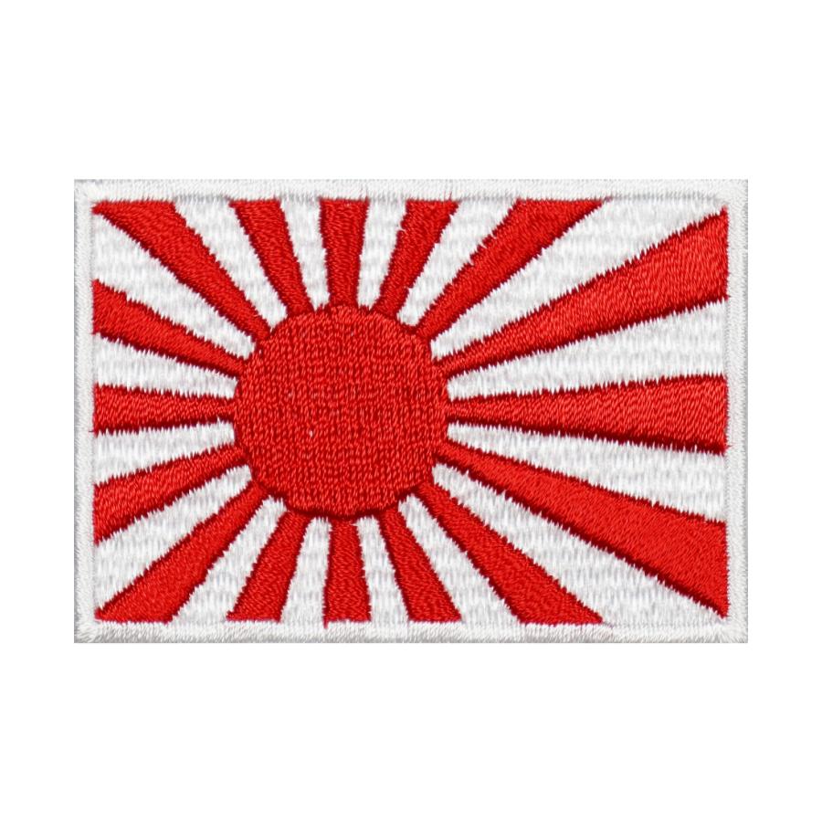アイロン接着 ミリタリー サバゲー 刺繍 旭日旗 ワッペン 日本 海軍旗 S 国旗 軍旗 ブランド WappenCook |  | 01