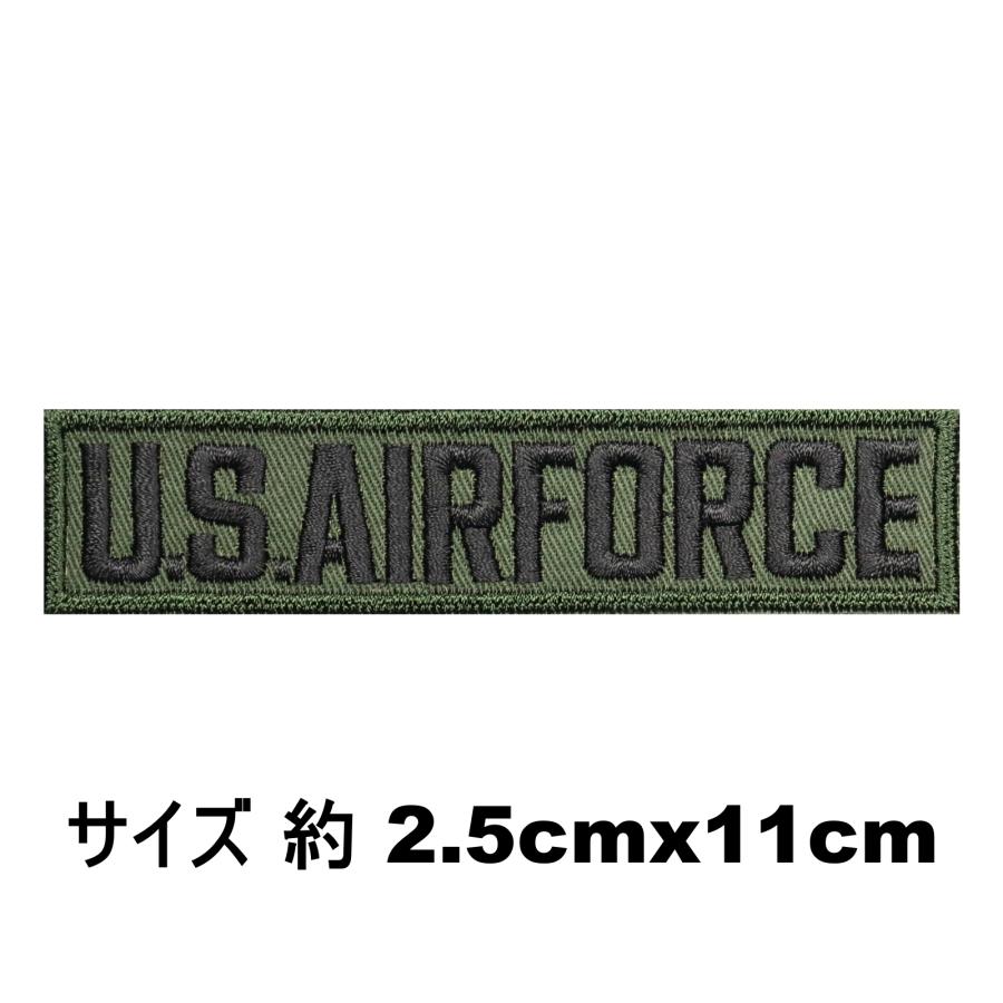 アイロン接着 サバゲー 刺繍 ミリタリーワッペン 野戦用 USAF タブ OD オリジナル ブランド WappenCook |  | 01