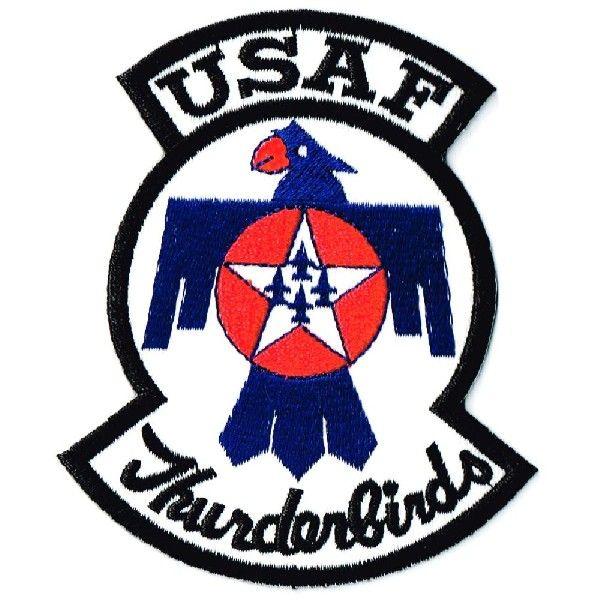 刺繍 ミリタリーワッペン USAF サンダーバーズ おしゃれ オリジナル ブランド WappenCook | 