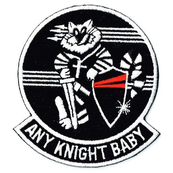 ワッペン ミリタリーパッチ VF-154 TOMCATマスコット エンブレム | 