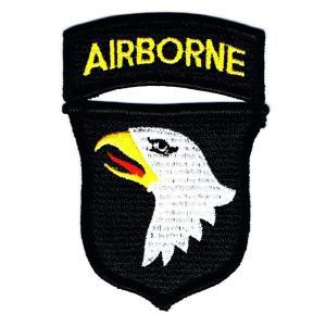 ワッペン ミリタリー 第101空挺師団SSスクリーミングイーグル+エアボーン　 |  | 01