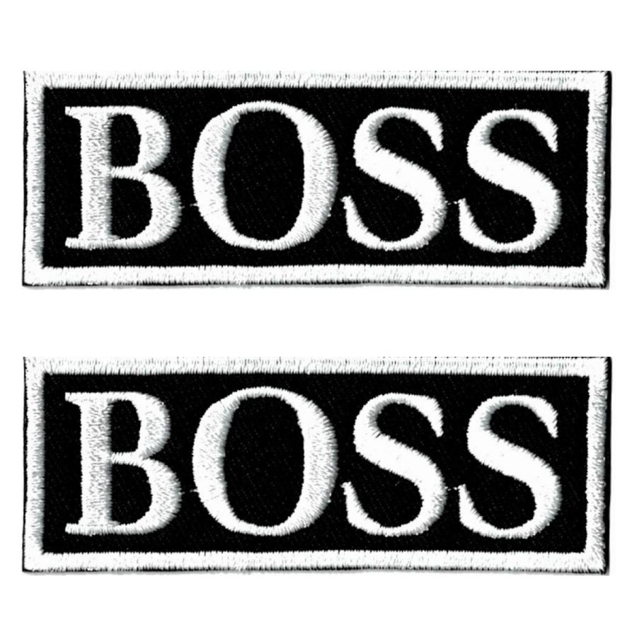 サバゲー ミリタリー アメリカン雑貨 エンブレム 刺繍 ワッペン Boss 2pセット アイロン接着 538a ワッペン通販 Wappencook 通販 Yahoo ショッピング