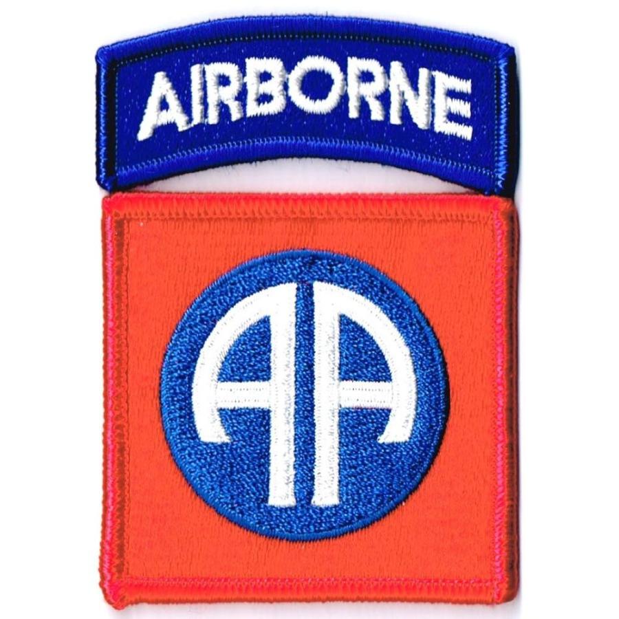 ワッペン ミリタリー 第82空挺師団オールアメリカン+エアボーン | 