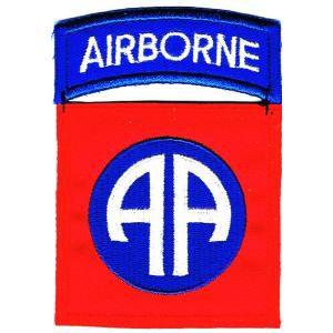 ワッペン ミリタリー 第82空挺師団オールアメリカン+エアボーン |  | 01