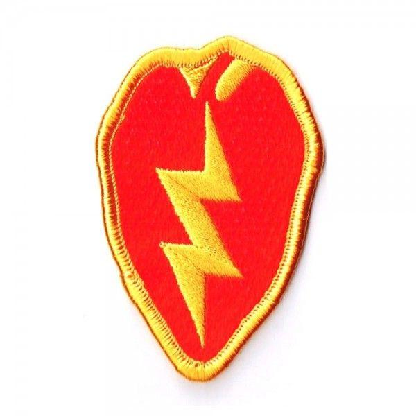 ワッペン ミリタリー 第25歩兵師団 アイロン接着 MA1 フライトジャケット 革ジャン 戦闘服 | 