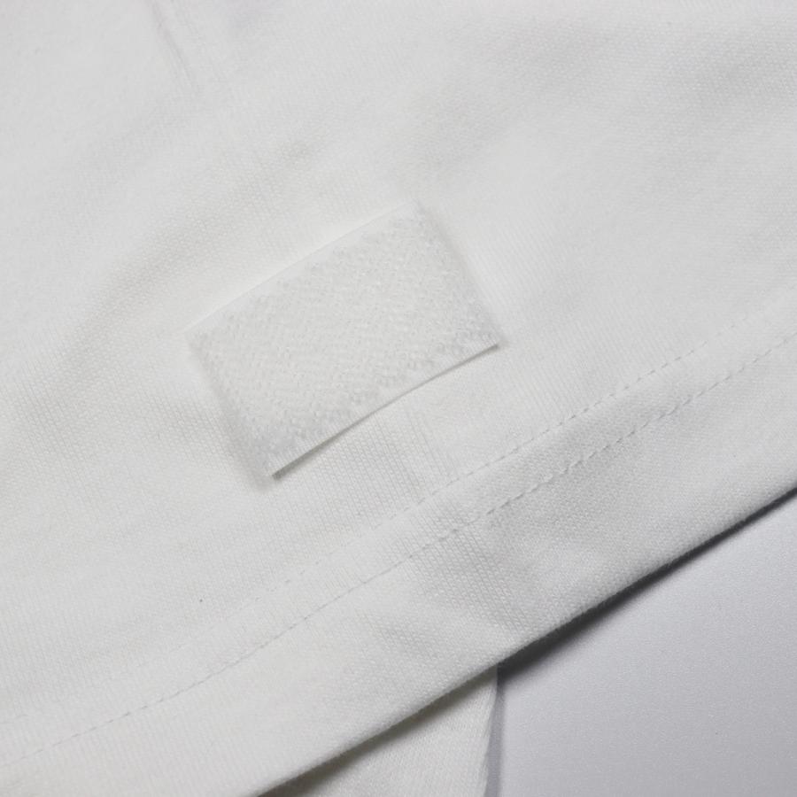 日本代表 応援グッズ WappenCook ワッペン Tシャツ ホワイト 面ファスナー マジックテープ 簡単装着 ミニ 日の丸 + JAPAN ホワイト 男女兼用 ユニセックス｜markers-patch｜07