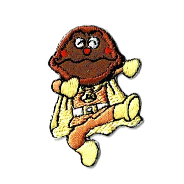 アンパンマン キャラクター 刺繍 ミニ ワッペン シール アップリケ アイロン接着 カレーパンマン | 