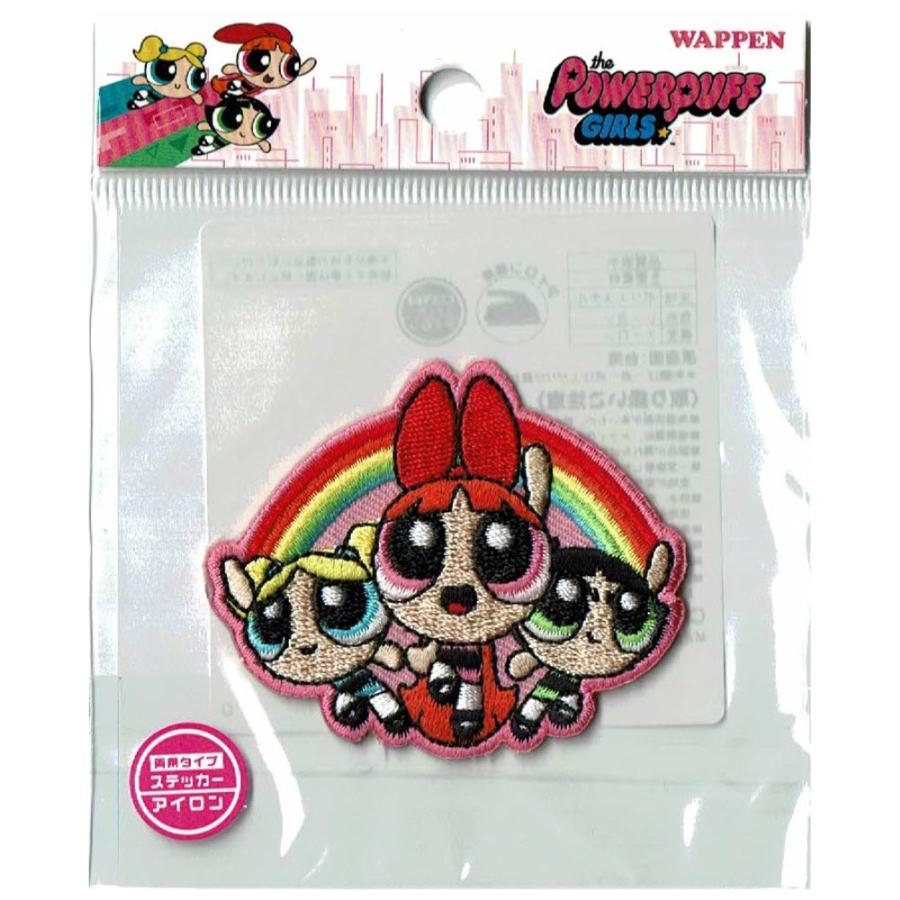 ワッペン キャラクター パワーパフガールズ レインボー | SNOOPY | 01