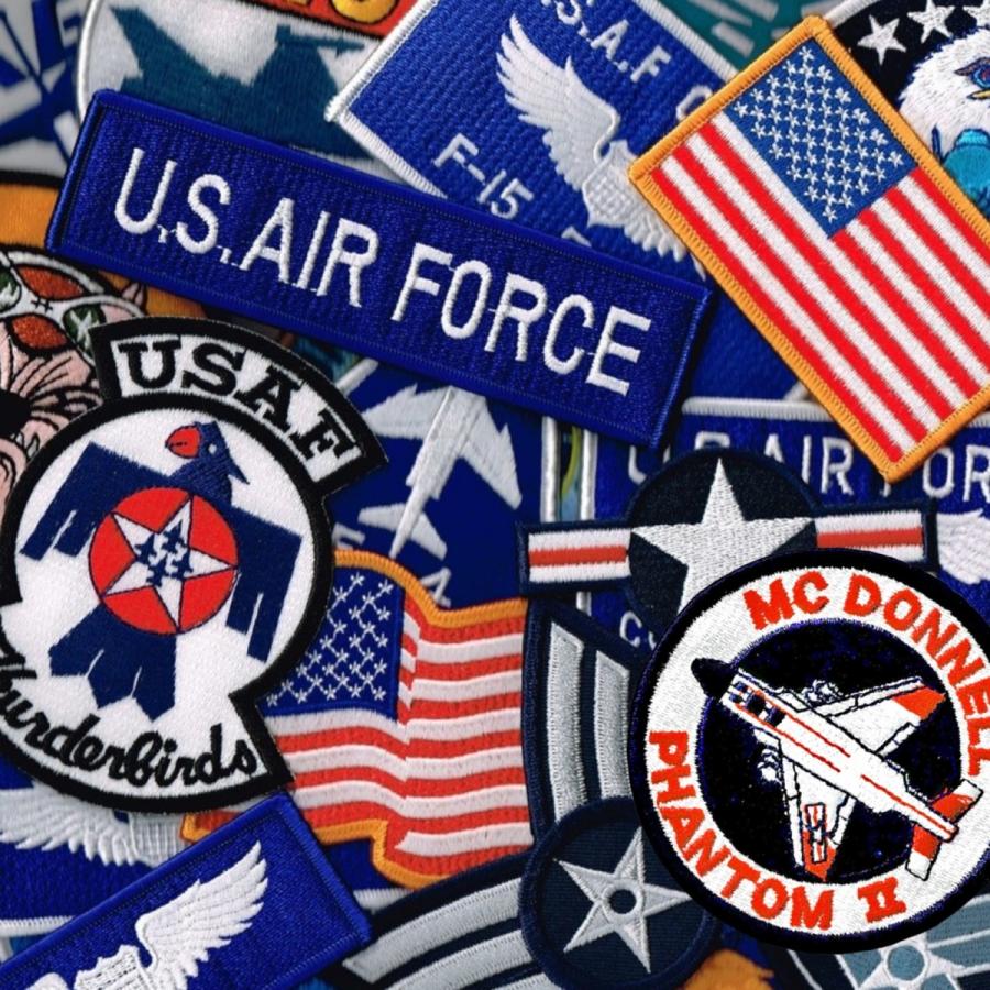 TOP GUN 刺繍 ワッペン ミリタリーパッチ アメリカ軍 お任せ 5枚セット 4軍 ご要望あり アメリカン雑貨 アイロン接着 トップガン|markers-patch|02