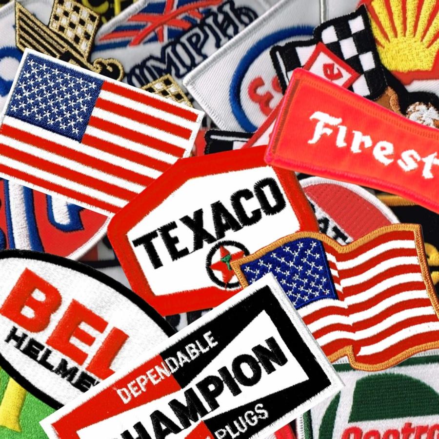 福袋 アメリカン雑貨レーシング 刺繍 ワッペン エンブレム お任せ10枚セット アイロン接着 Set4 2 ワッペン通販 Wappencook 通販 Yahoo ショッピング
