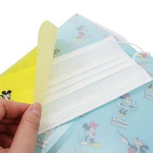 ディズニー ミッキー＆ミニー 3ポケット 不織布 マスクケース 携帯 | Disney | 02