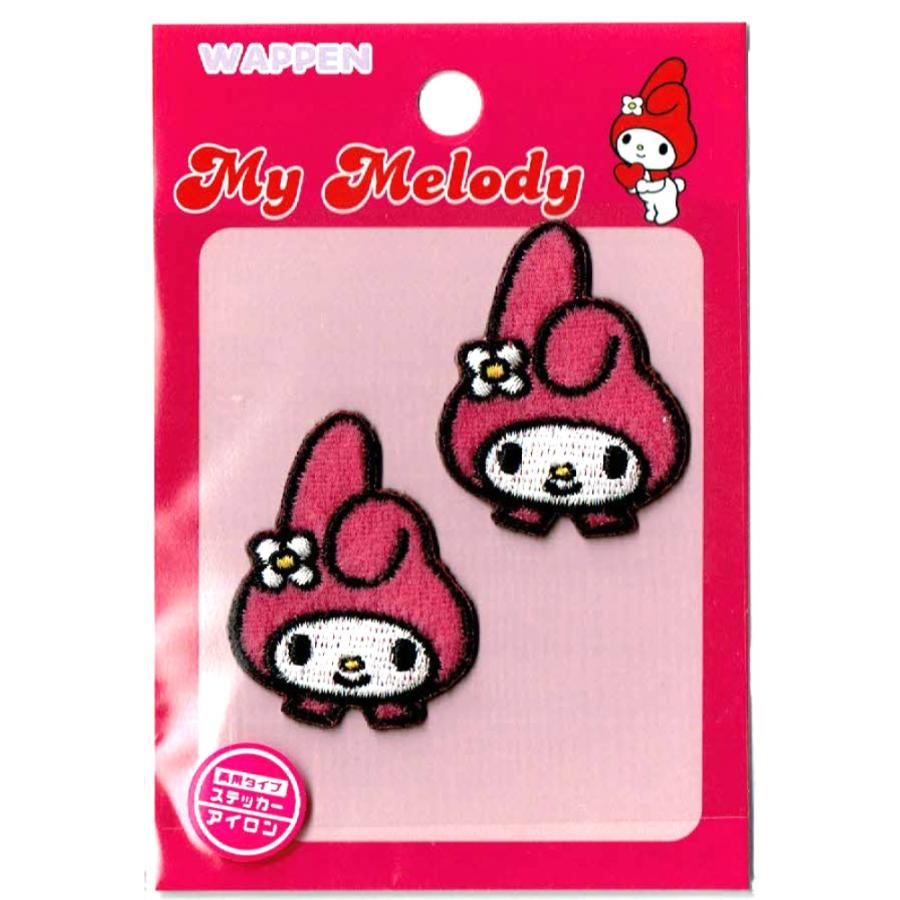 サンリオ ワッペン キャラクター マイメロディ フェイス 2Pセット |  | 01