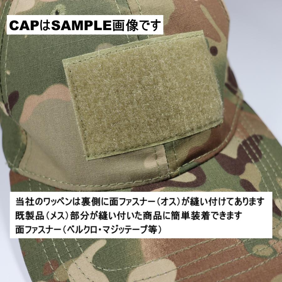 面ファスナー ブラック メス無し WappenCook タクティカル ミリタリーワッペン 米海軍 戦闘攻撃飛行隊 VFA 31 ガンバック ベルクロ マジックテープ |  | 03