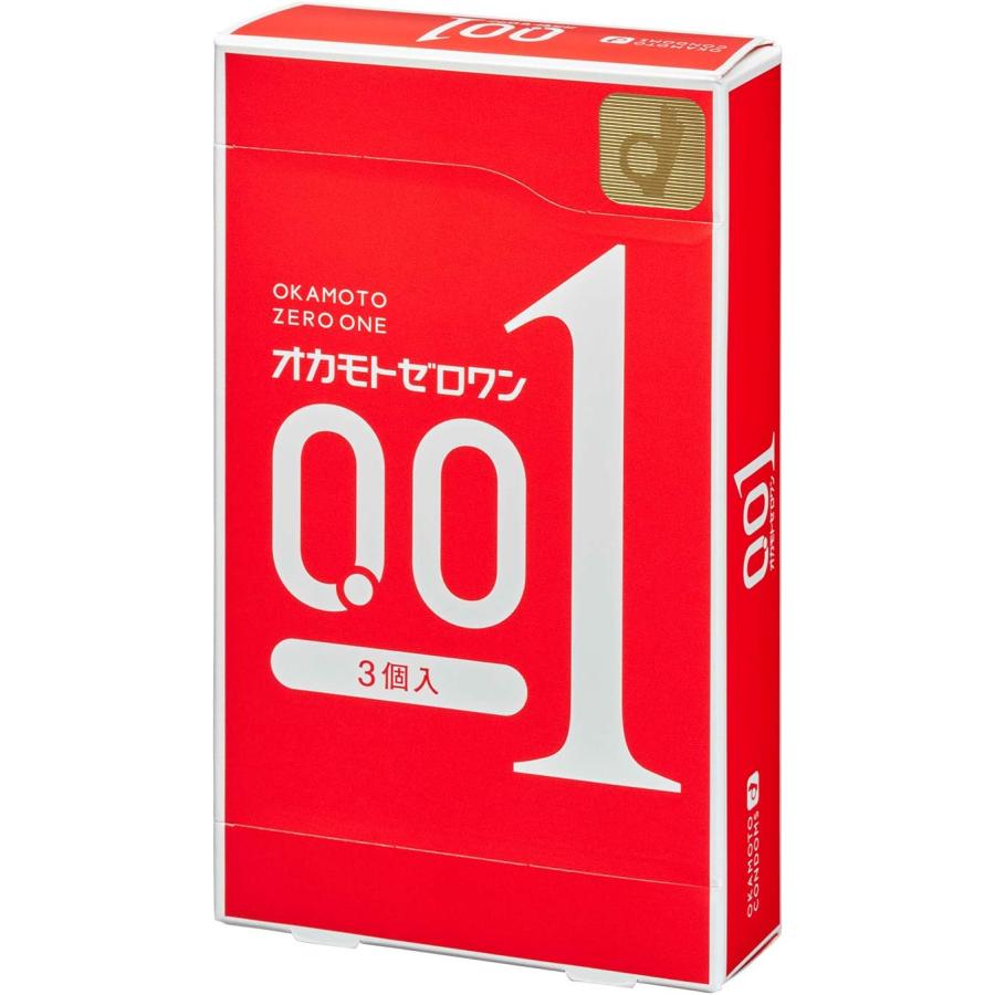 オカモト オカモトコンドームズ オカモトゼロワン0.01ミリ 1箱(3個入り