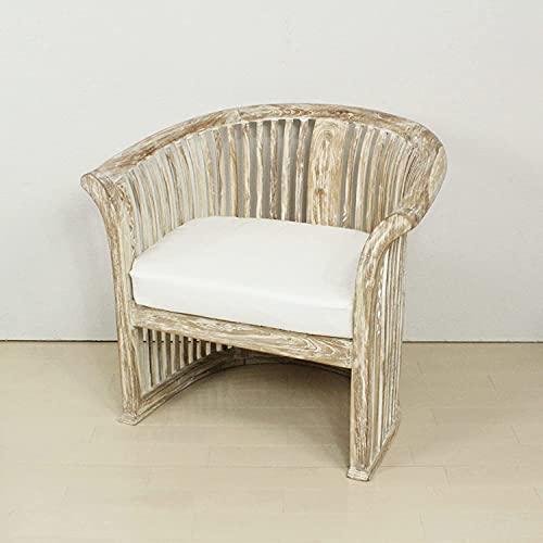 格安SALEスタート！ チークウッドソファ 1人掛け アンティーク ...