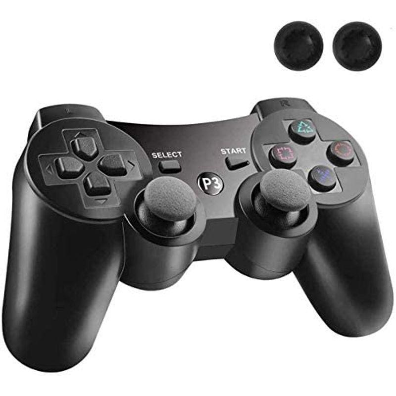 本命ギフト Pc用ゲームコントローラー Ps3 コントローラー Ps3 ワイヤレスコントローラー Bluetooth ワイヤレス ゲームパッド Usb ケーブル 振動機能 充電式 Www Threeriversofs Com