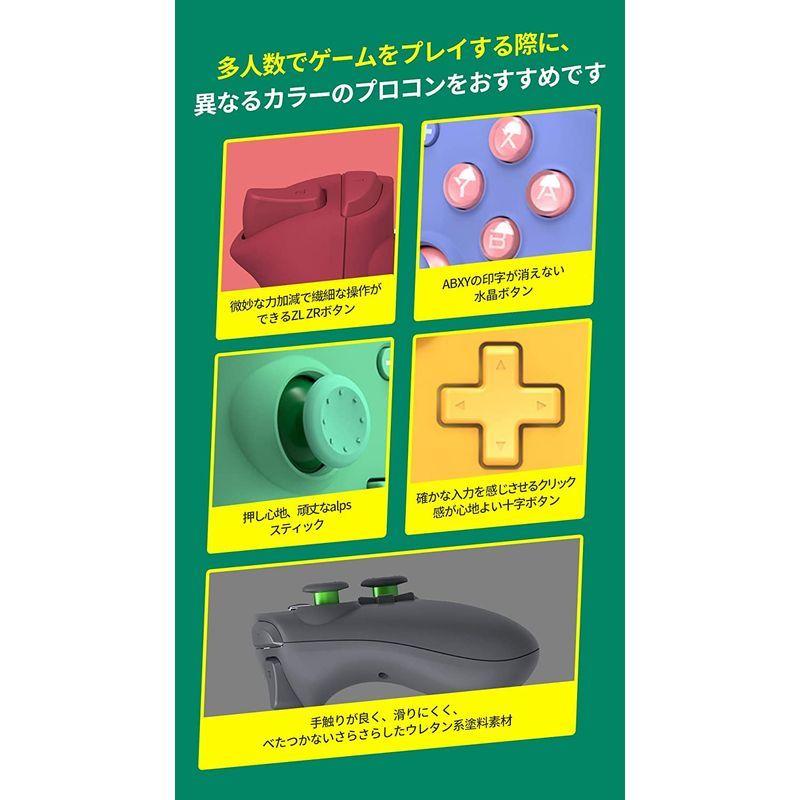 21最新 Switch Switch Lite コントローラー Pxn Switch プロコン 無線 有線 スイッチコントローラー N その他pc 用ゲームコントローラー