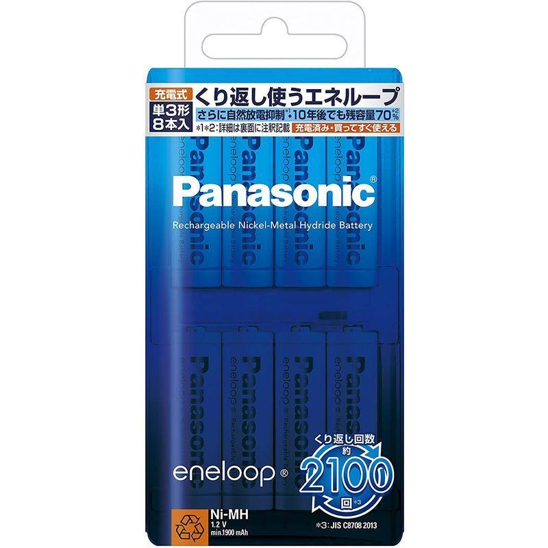 パナソニック エネループ 単3形充電池 8本パック スタンダードモデル BK-3MCC/8｜marketview｜07
