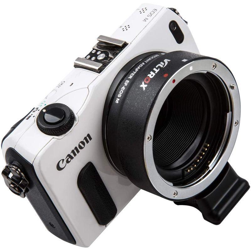 VILTROX EF-EOS M マウントアダプター キャノン EF/EF-Sレンズ→Canon EOS Mシリーズ ミラーレス一眼カメラ｜marketview｜06