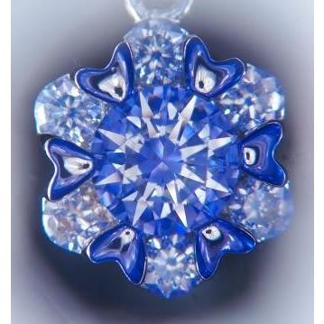 ネックレス スワロフスキー 一粒 プラチナ 18金 ゴールド SWAROVSKI CZ ジルコニア 雪 結晶 レディース プレゼント ギフト クリスマス｜markgraf｜06