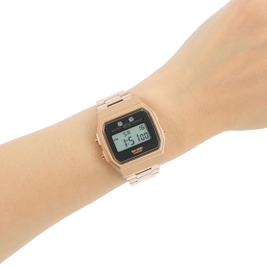 腕時計 デジタル レディース 防水 日付カレンダー ステンレス ベルト おしゃれ シンプル カジュアル かわいい ウォッチ 安い 送料無料 |  | 16