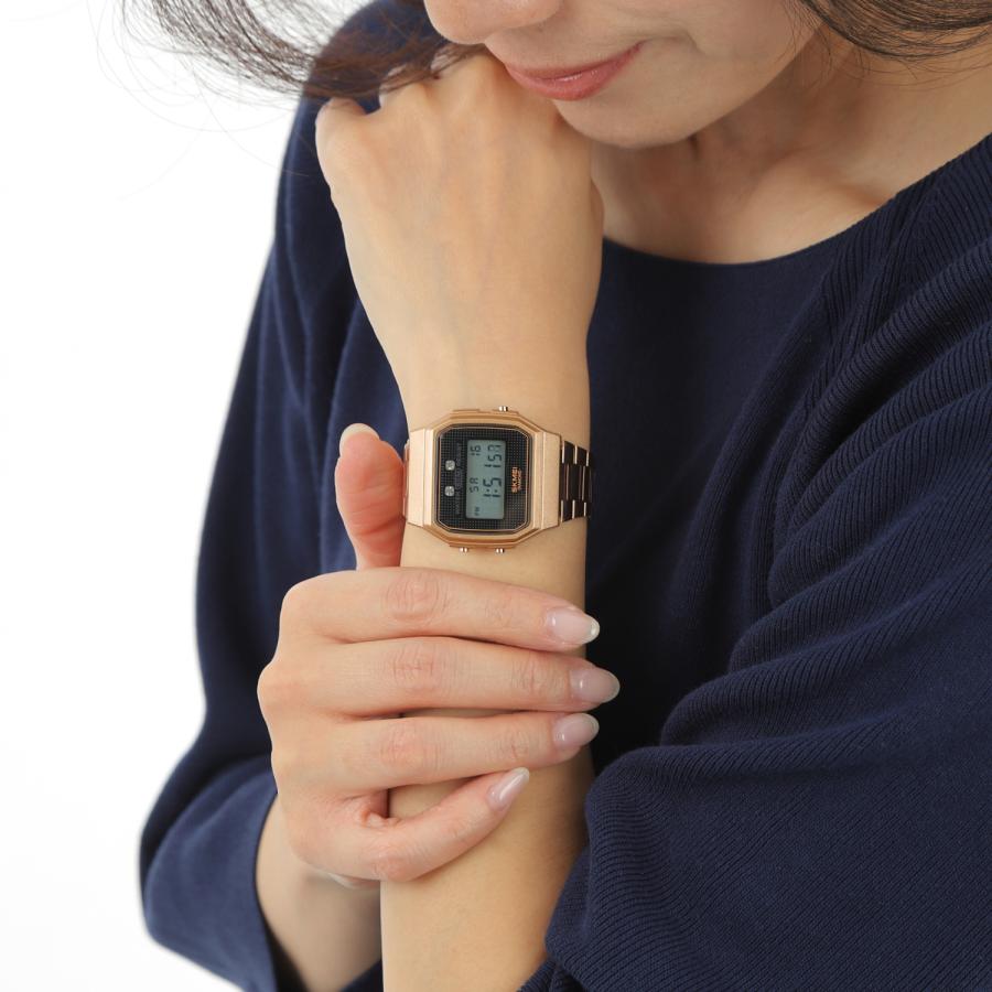 腕時計 デジタル レディース 防水 日付カレンダー ステンレス ベルト おしゃれ シンプル カジュアル かわいい ウォッチ 安い 送料無料 |  | 18