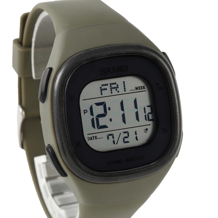 腕時計 デジタル メンズ 防水 日付カレンダー PU ベルト おしゃれ シンプル カジュアル ミリタリー ウォッチ 安い 送料無料 |  | 18