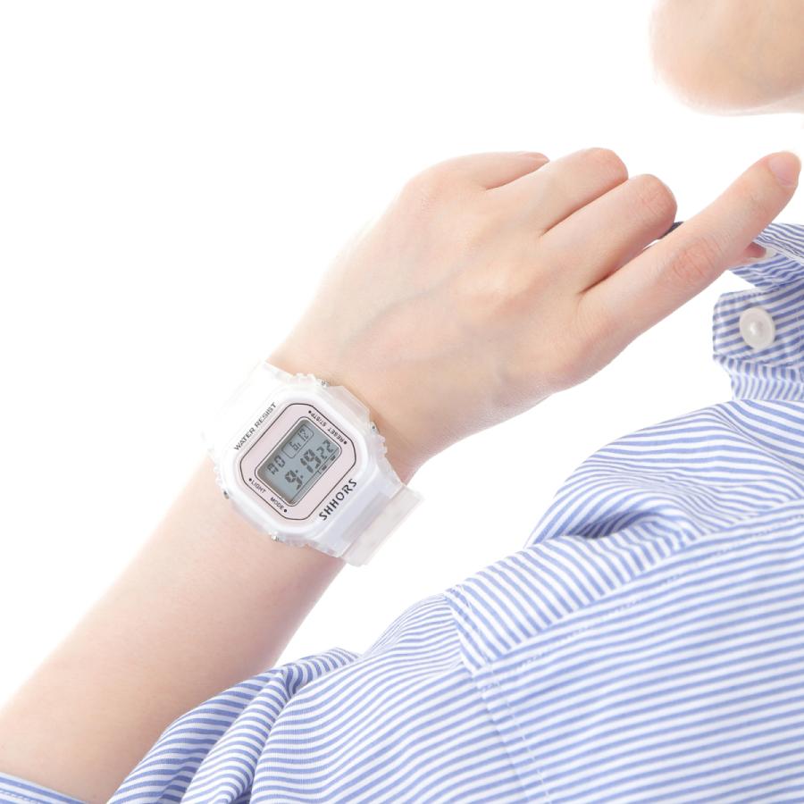腕時計 デジタル レディース 防水 ステンレス ベルト おしゃれ シンプル カジュアル かわいい ビジネス ウォッチ 安い 送料無料 |  | 21