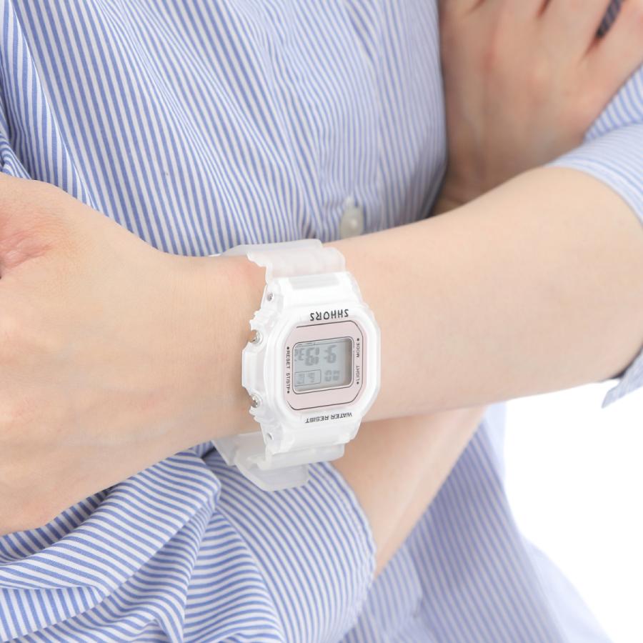 腕時計 デジタル レディース 防水 ステンレス ベルト おしゃれ シンプル カジュアル かわいい ビジネス ウォッチ 安い 送料無料 |  | 22