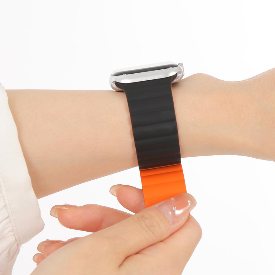 アップルウォッチ 交換用 ベルト シリコン マグネット apple watch belt バンド applewatch SE 6 38 40 42 44 41 45 対応 series 全機種 対応 |  | 21