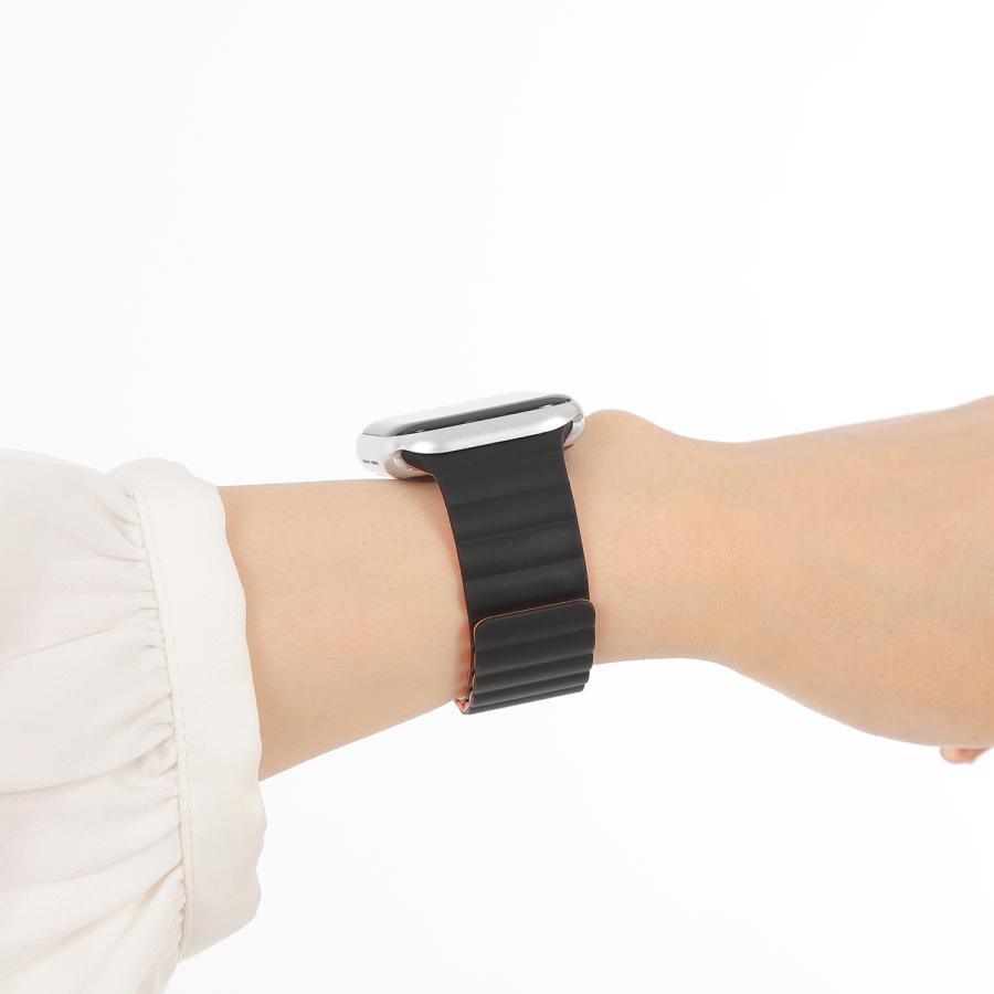 アップルウォッチ 交換用 ベルト シリコン マグネット apple watch belt バンド applewatch SE 6 38 40 42 44 41 45 対応 series 全機種 対応 |  | 22