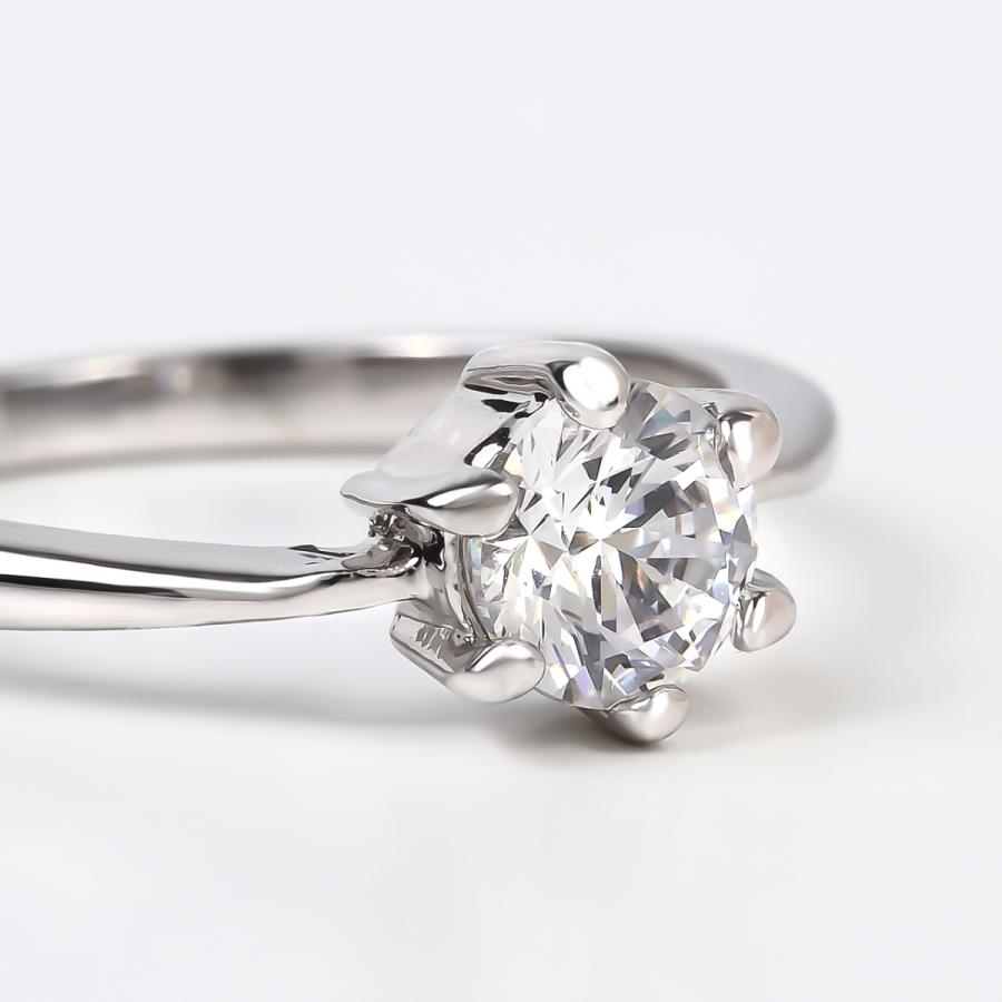 SWAROVSKI 指輪 リング レディース スワロフスキー 一粒 プラチナ